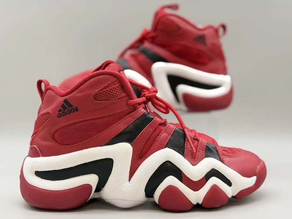 adidas Crazy 8 Kobe Bryant University Red Black White G48588 Men’s 8.5